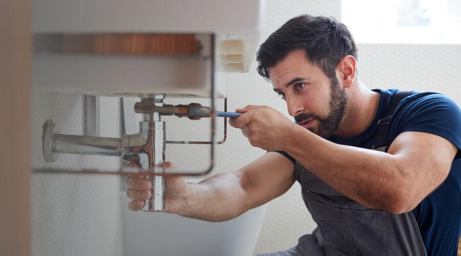 Tankless water heater installation in Madison, MD
